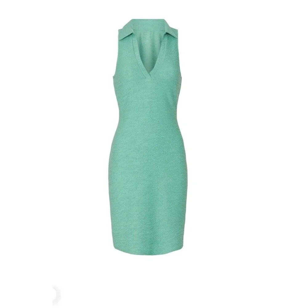 Louna Collared Ribbed Dress Size Small - Picture 4 of 11